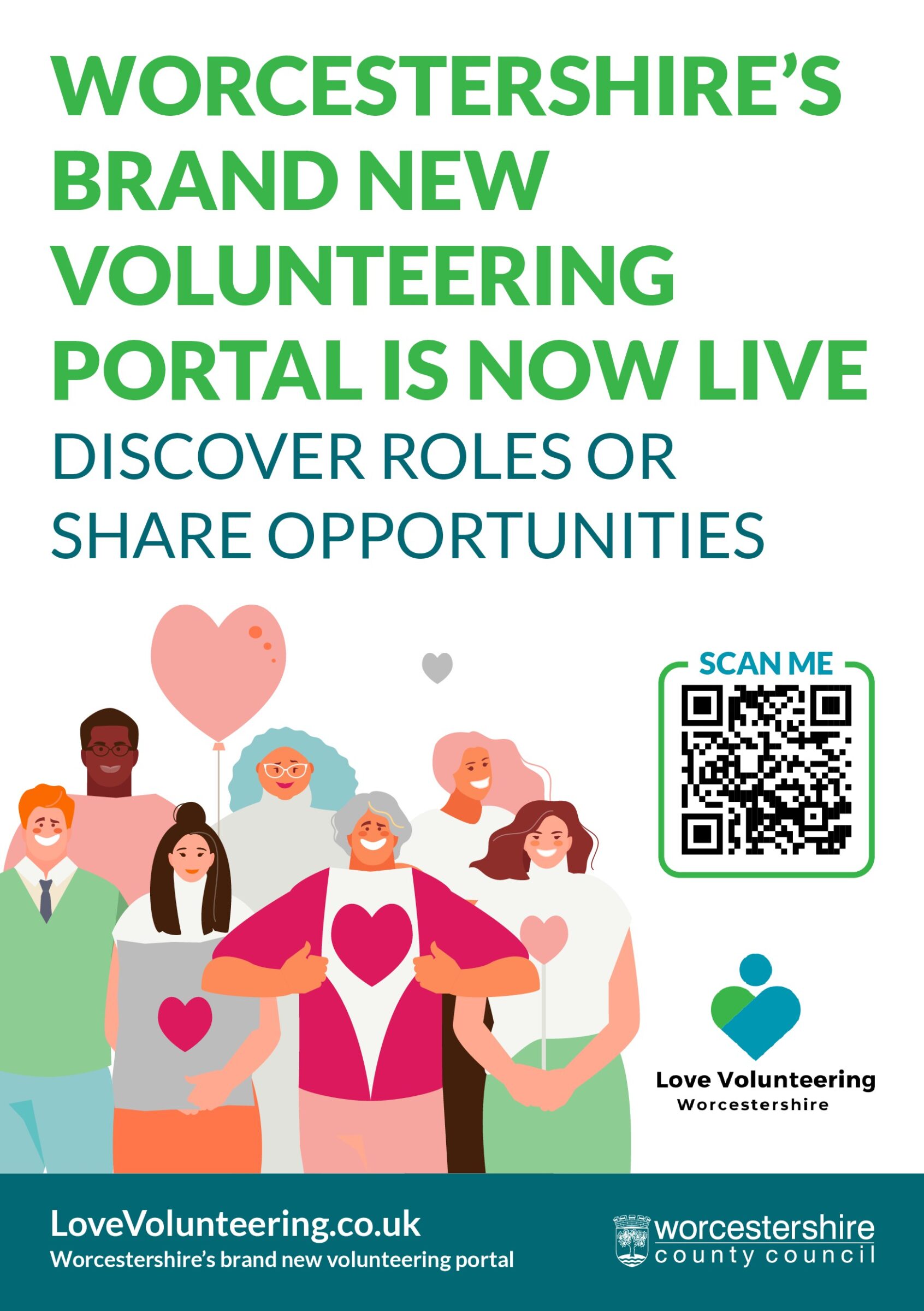 Love Volunteering Worcestershire